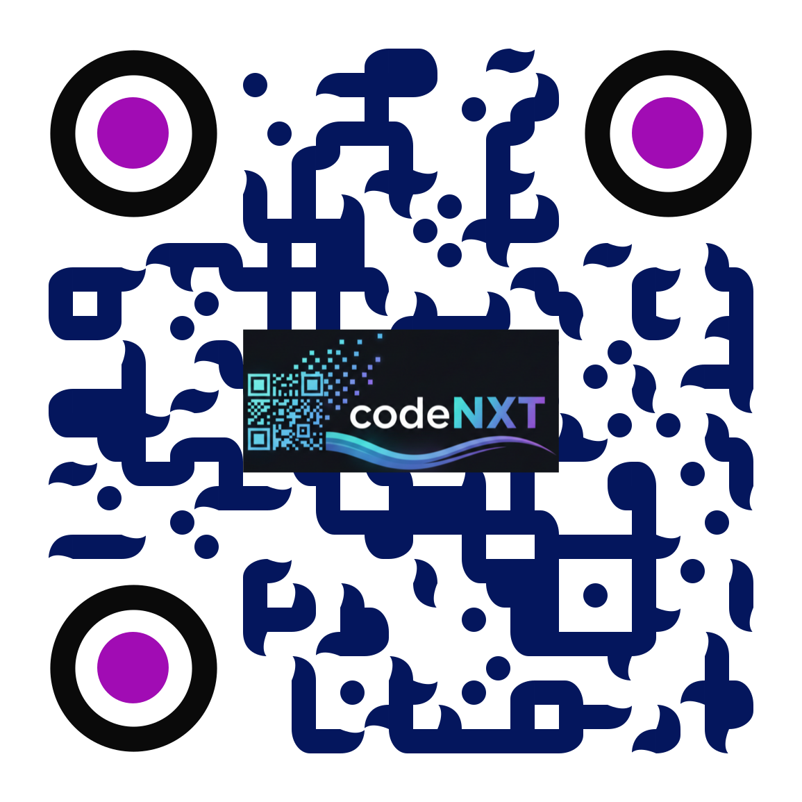 QR code to codeNXT